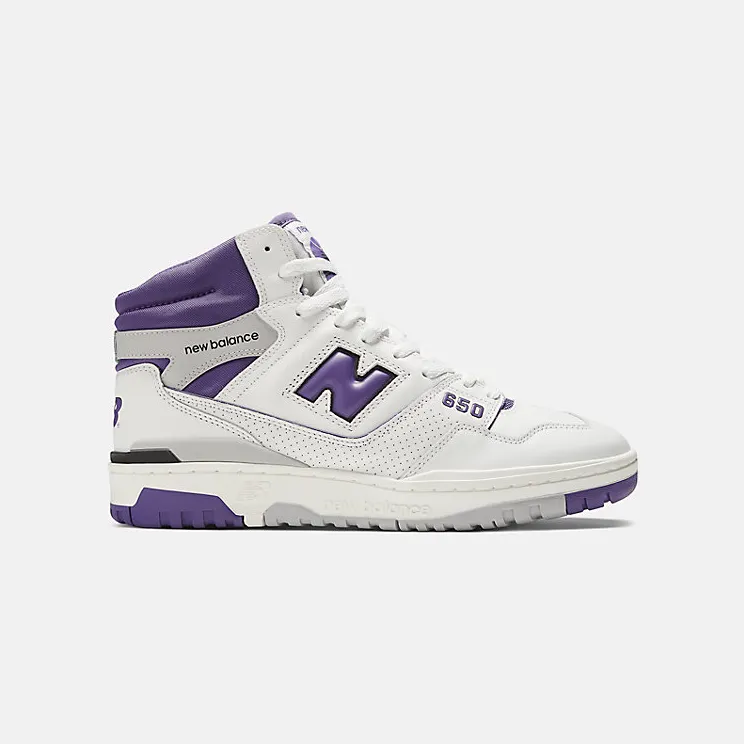 New Balance 650R White Interstellar Purple (BB650RCF)
