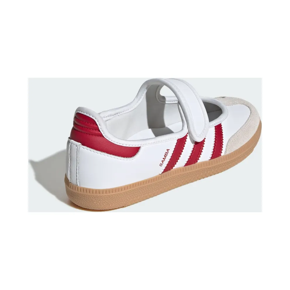 Adidas Samba Jane Kids Cloud White / Team Victory Red / Gum (KJ2658)
