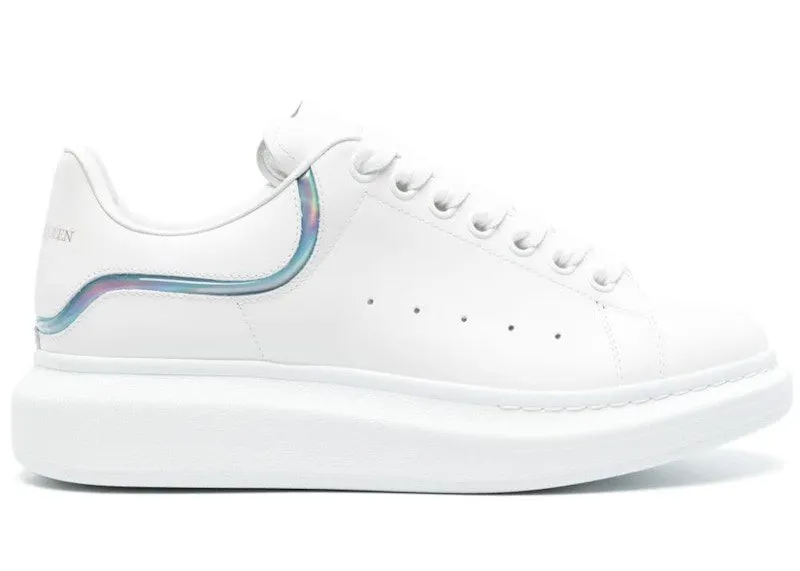 Alexander McQueen Oversized White Iridescent Stripe (782467WIE9R8757)