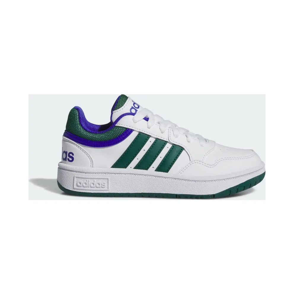Adidas Hoops Cloud White / Collegiate Green / Lions Blue (IH8012)
