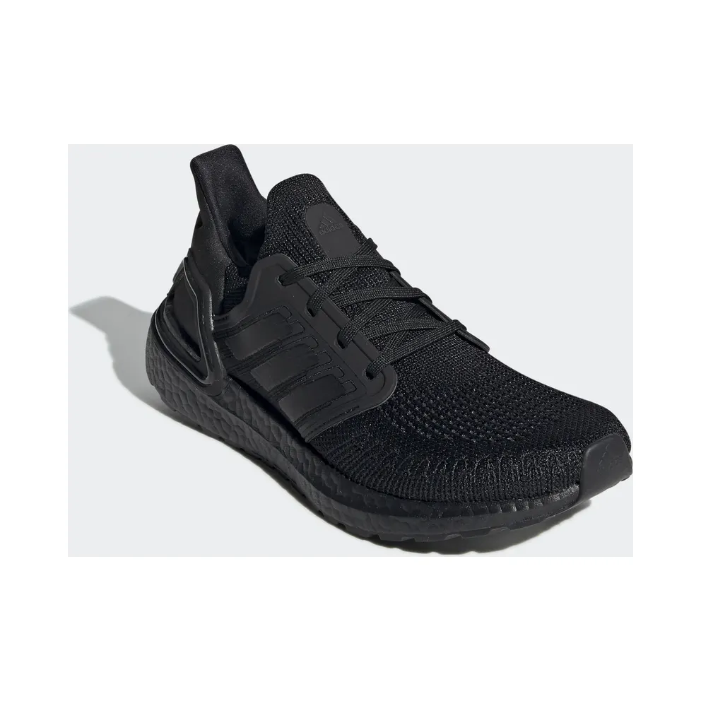 adidas Ultra Boost 20 Triple Black (W) Core Black/Grey Four/Solar Orange (FU8498)