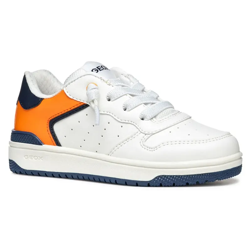 Geox sneaker White / Light Orange (J45LQB05411-C1383)