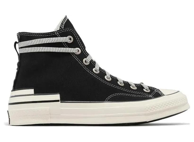 Converse Chuck Taylor All Star 70 Hacked Heel Hi Black Dark Moth (A07982C)