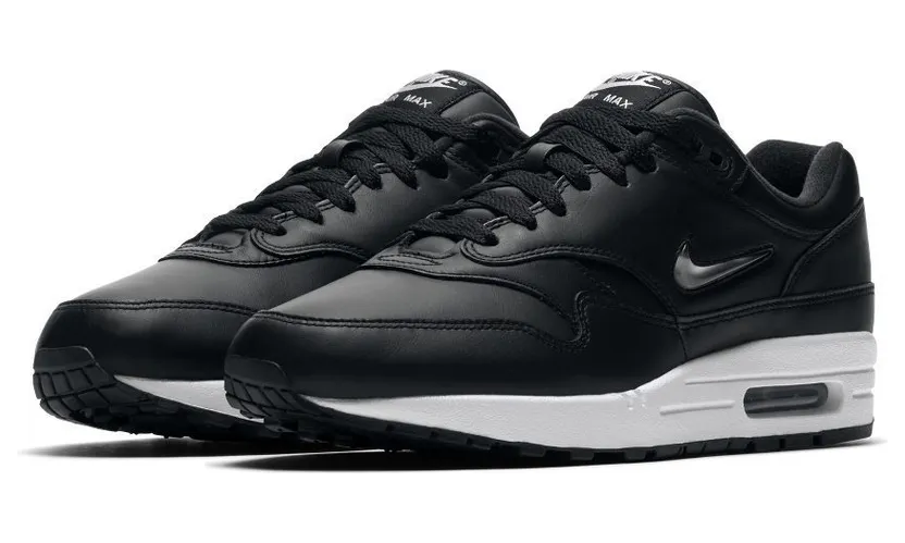 Nike Air Max 1 Jewel Black Silver