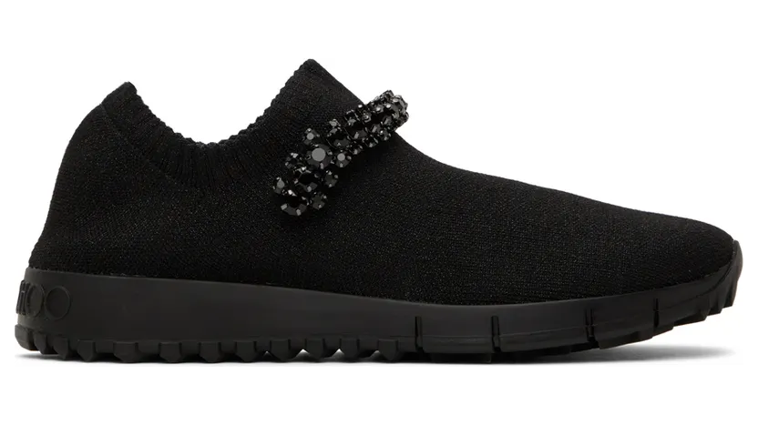 Jimmy Choo Black Verona Sneakers (VERONA KOY)