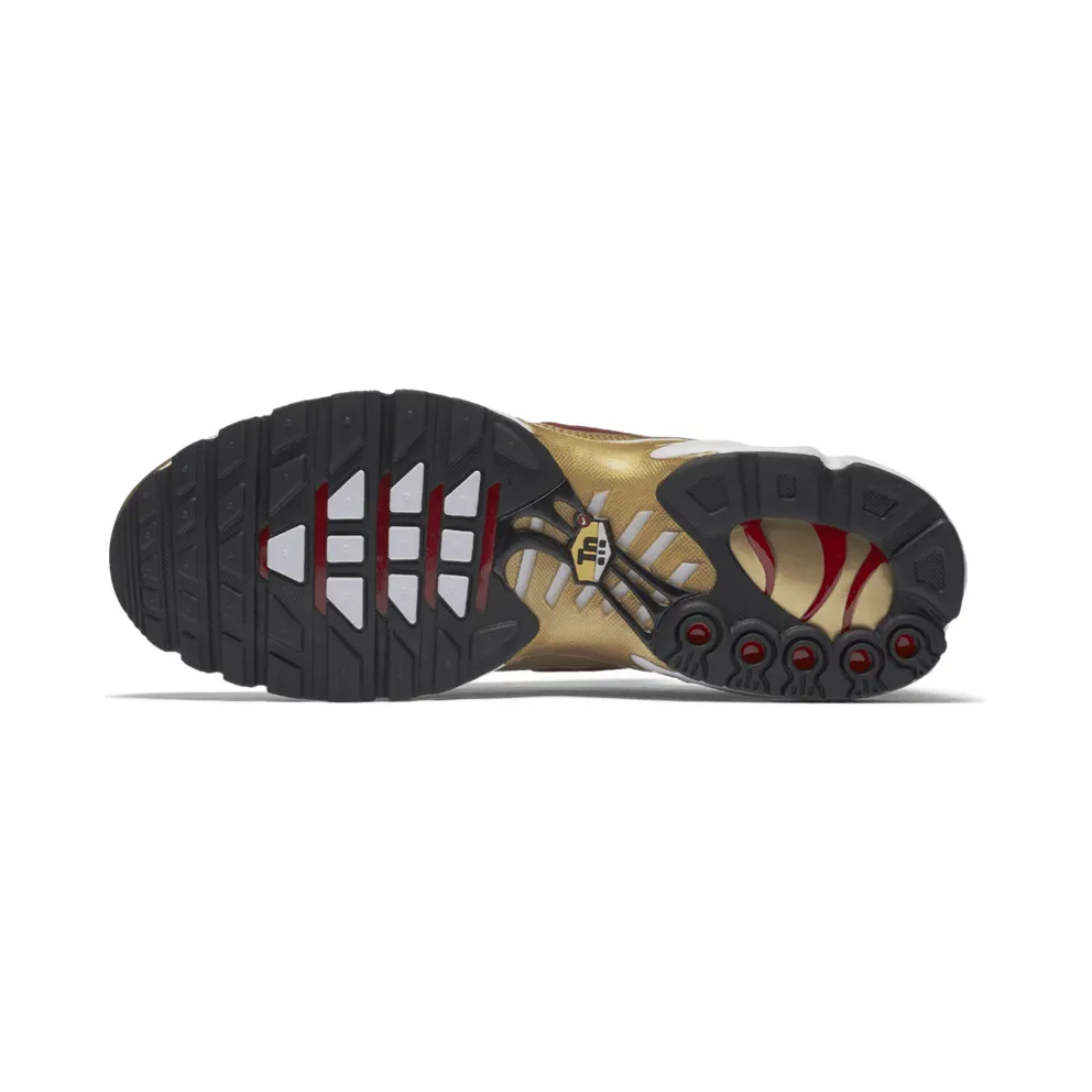 Nike Air Max Plus Metallic Gold Metallic Gold/Metallic Gold-University Red (903827-700)