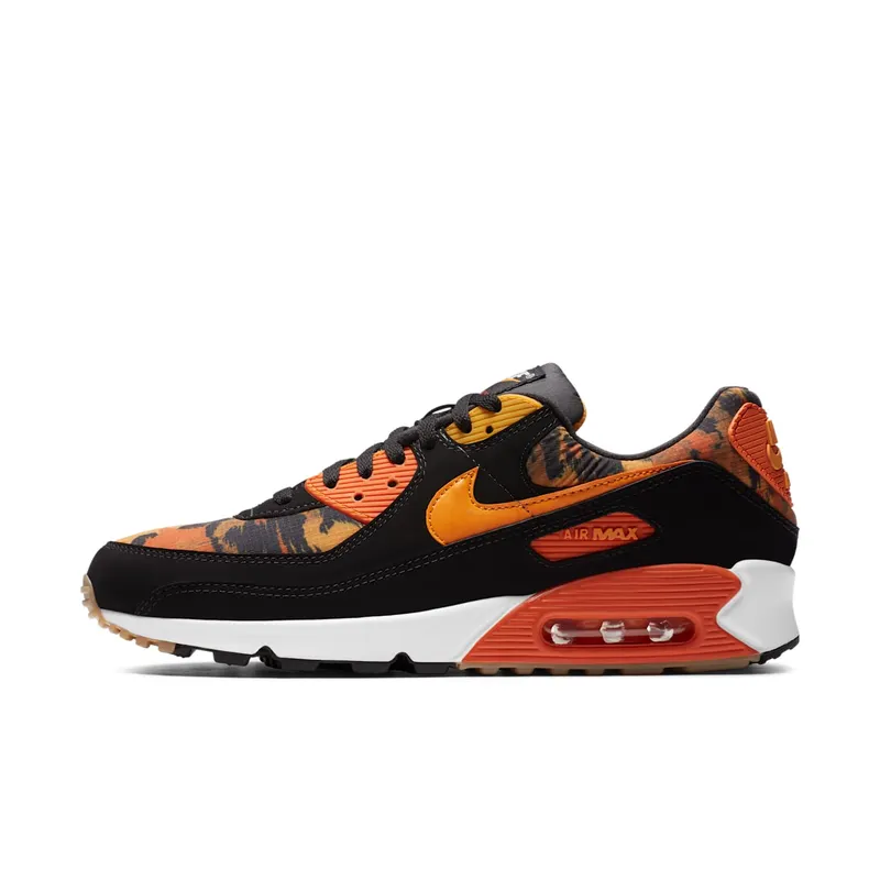 Nike Air Max 90 Starfish Orange Camo Black/Starfish-Black-White (CZ7889-001)