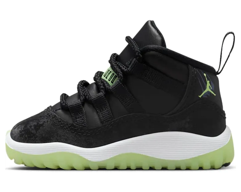 Jordan 11 Retro Black Barely Volt (IB1380-001)