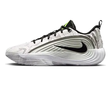 Nike Giannis Immortality 5 “White/Off-White/Light Smoke Grey/Metallic Silver” (IM5130-101)