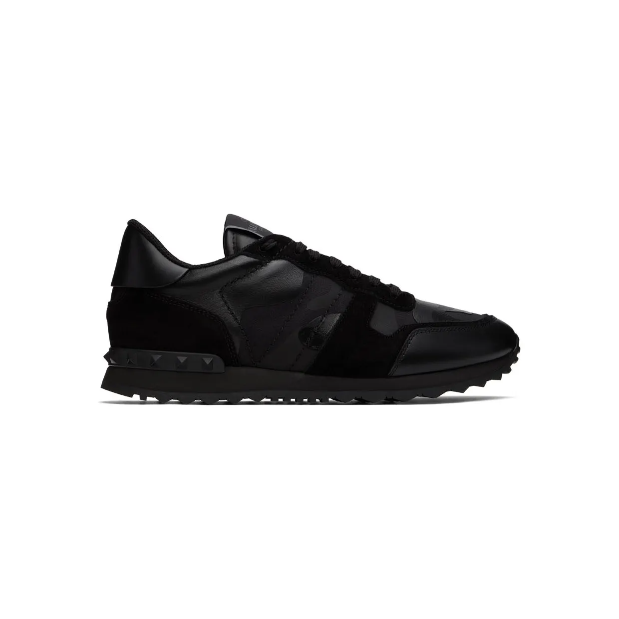 Valentino Garavani Black Rockrunner Sneakers (1Y2S0723NSD)