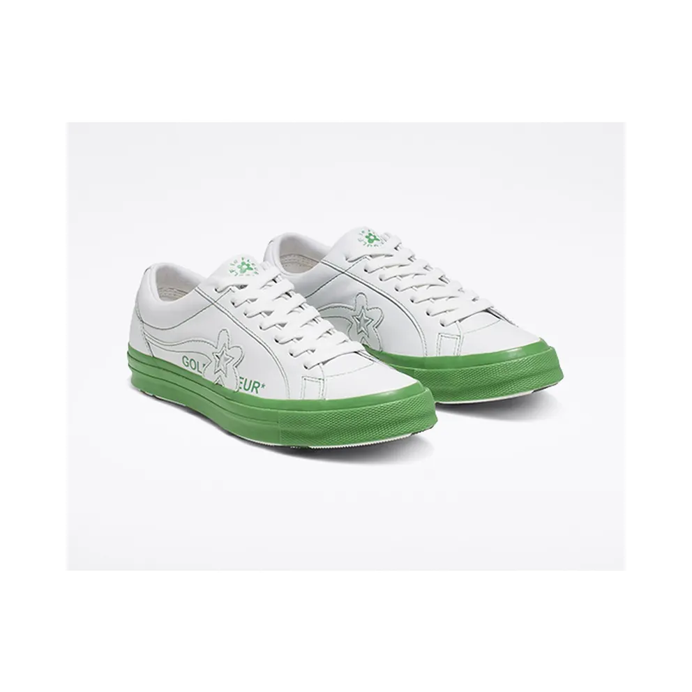 Converse One Star Ox Golf Le Fleur Color Block Pack Green White/Green-White (164025C)