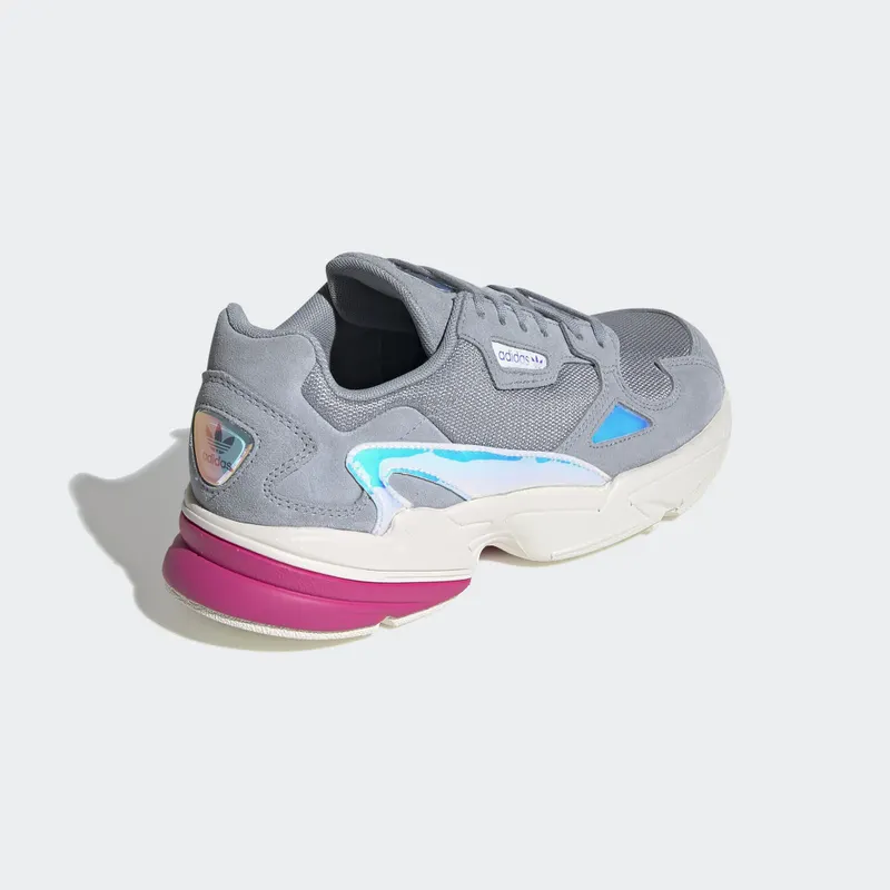 adidas Falcon Light Grey (W) Light Grey/Chalk White/Real Magenta (EG2676)