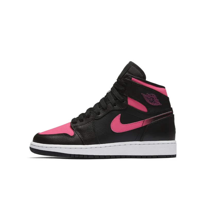 Jordan 1 Retro High Black Hyper Pink (GS) Black/Black-Hyper Pink-White (332148-019)