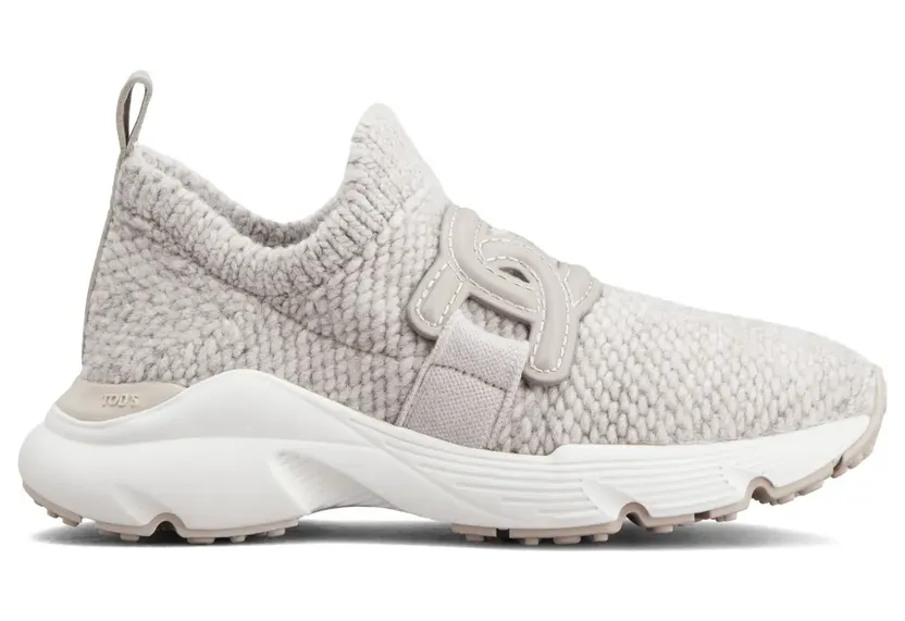 Tod’s Kate gebreide slip-on sneakers – Beige (XXW54C0IP32TYQ)