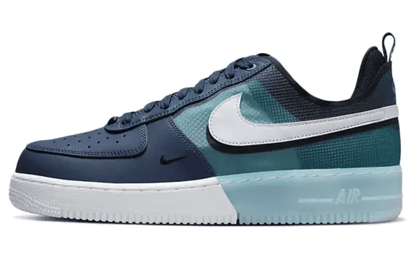 Nike Air Force 1 Low React Midnight Navy Teal (DM0573-400)