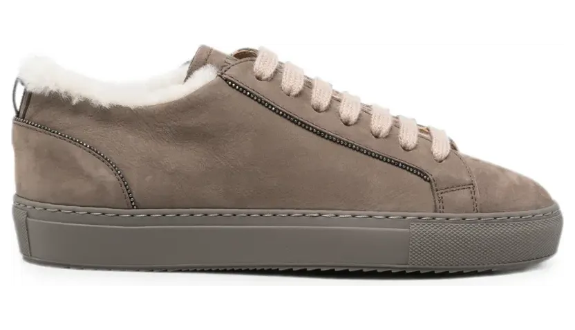 Doucal’s Jessie mit Shearling “Grey” (DD8935JESSUM288)