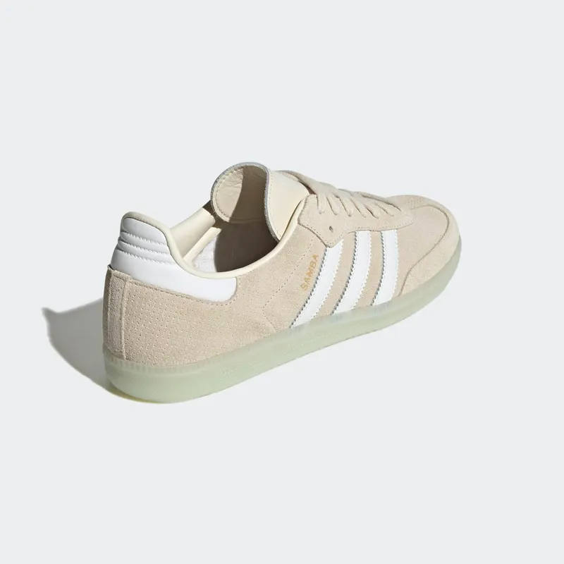 Adidas Samba OG Wonder White / Core White / Linen Green (HP7906)