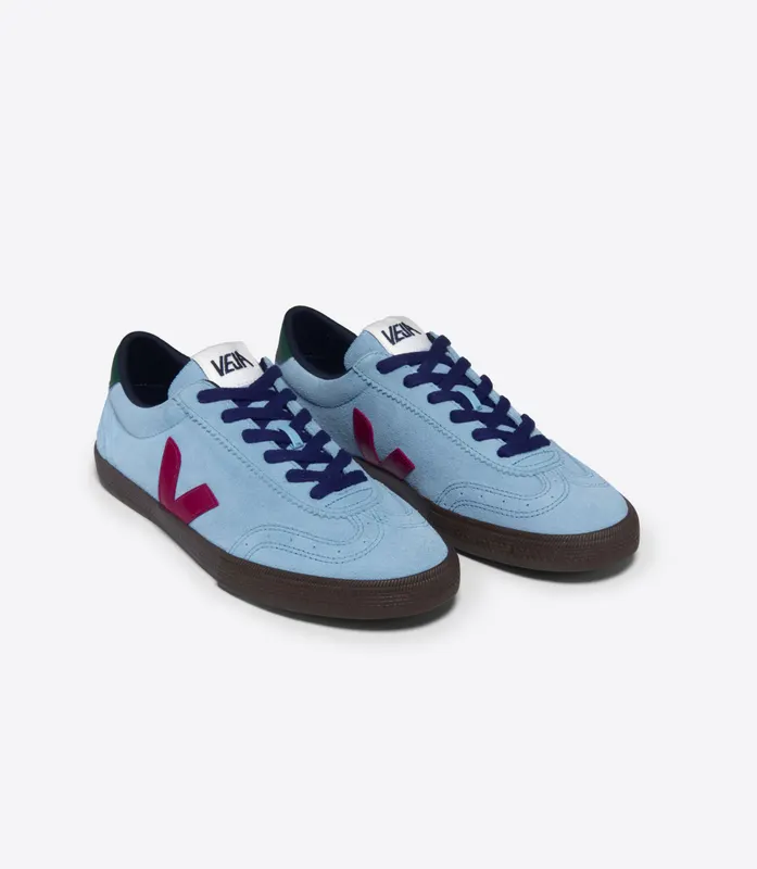 Veja VOLLEY SUEDE AQUA MARSALA EAGLE – “Blue” (VO0303722A)