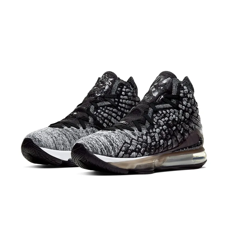 Nike LeBron XVII 17 Black White (2019) (BQ3177-002)