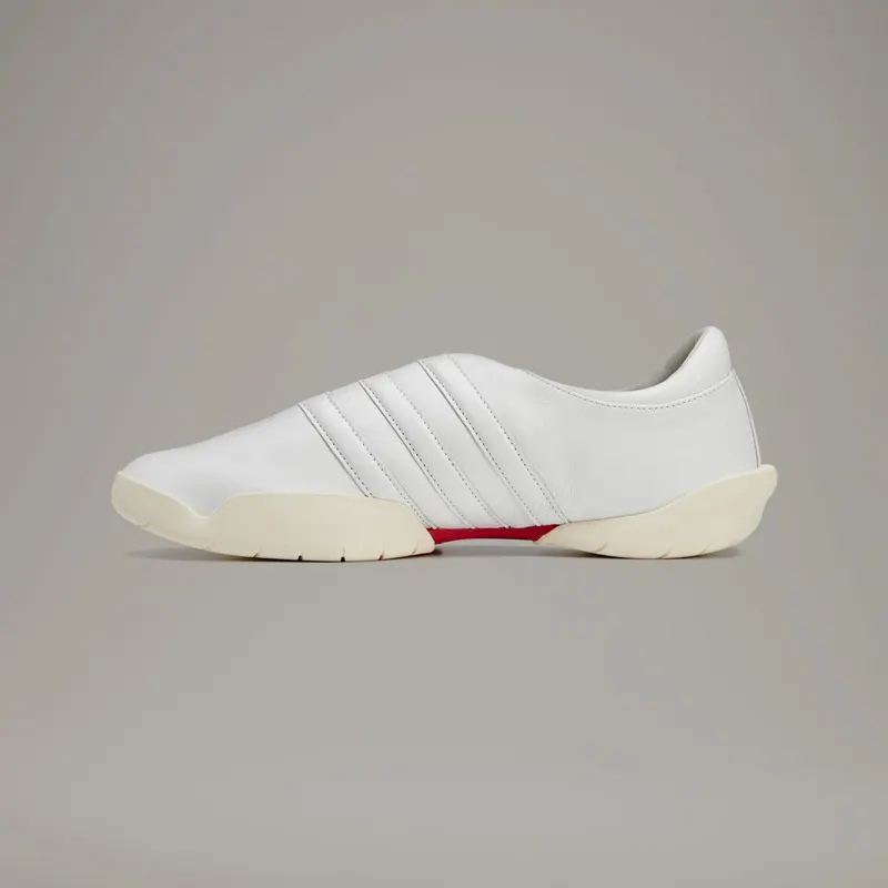 Adidas Y-3 Regu Mary Jane Core White / Cream White / Better Scarlet (JS1114)