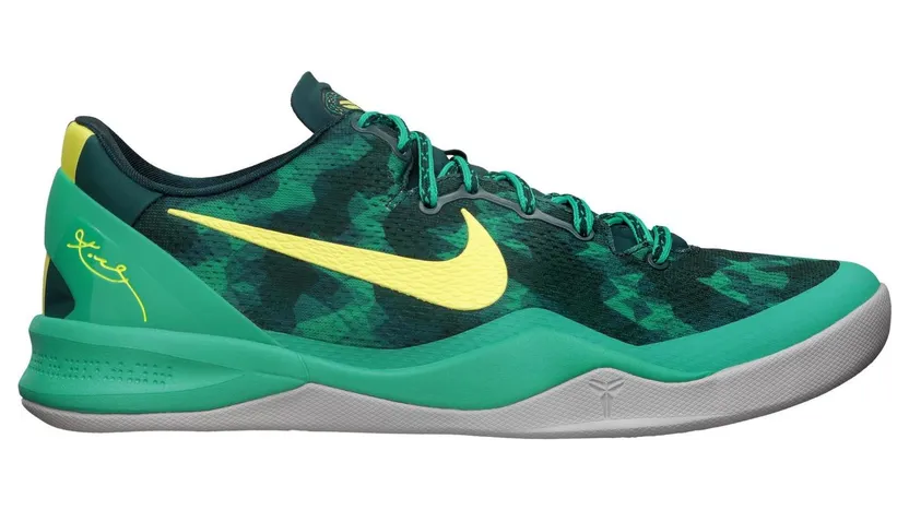 Nike Kobe 8 System+ Green Camo Dark Atomic Teal/Atomic Teal (587551-373)