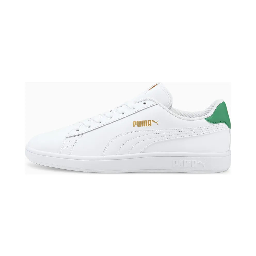 Puma Smash v2 leren Gold/Green/White (36521536)