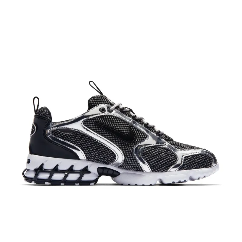 Nike x Stussy Air Zoom Spiridon Cage 2 Pure Platinum (2020) (CU1854-001)
