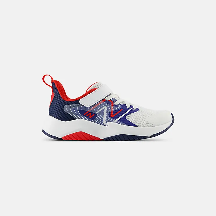 New Balance Rave Run v2 Bungee Lace Team Royal White True Red (YTRAVAM2)