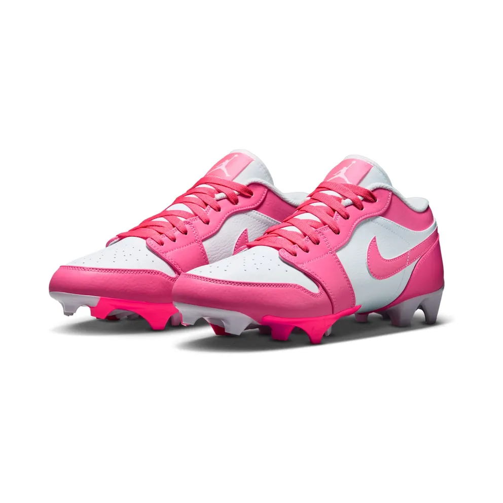 Jordan 1 Low TD Cleat Digital Pink White (FJ6245-600)