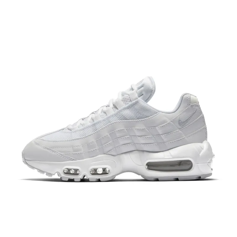 Nike Air Max 95 Triple White 2017 (W) White/White-Pure Platinum (307960-104)