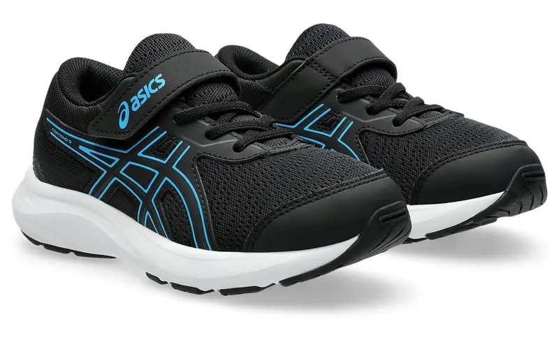 ASICS Contend 9 Black Digital Aqua (1014A338-001)