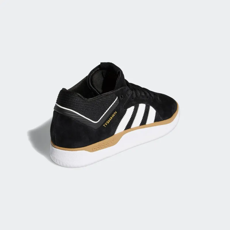 adidas Tyshawn Core Black / Cloud White / Gum (FY0441)