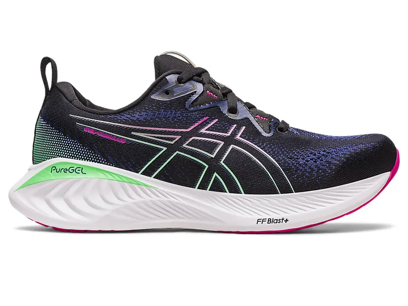Asics GEL-CUMULUS 25 Black/Pink Rave (1012B441.001)