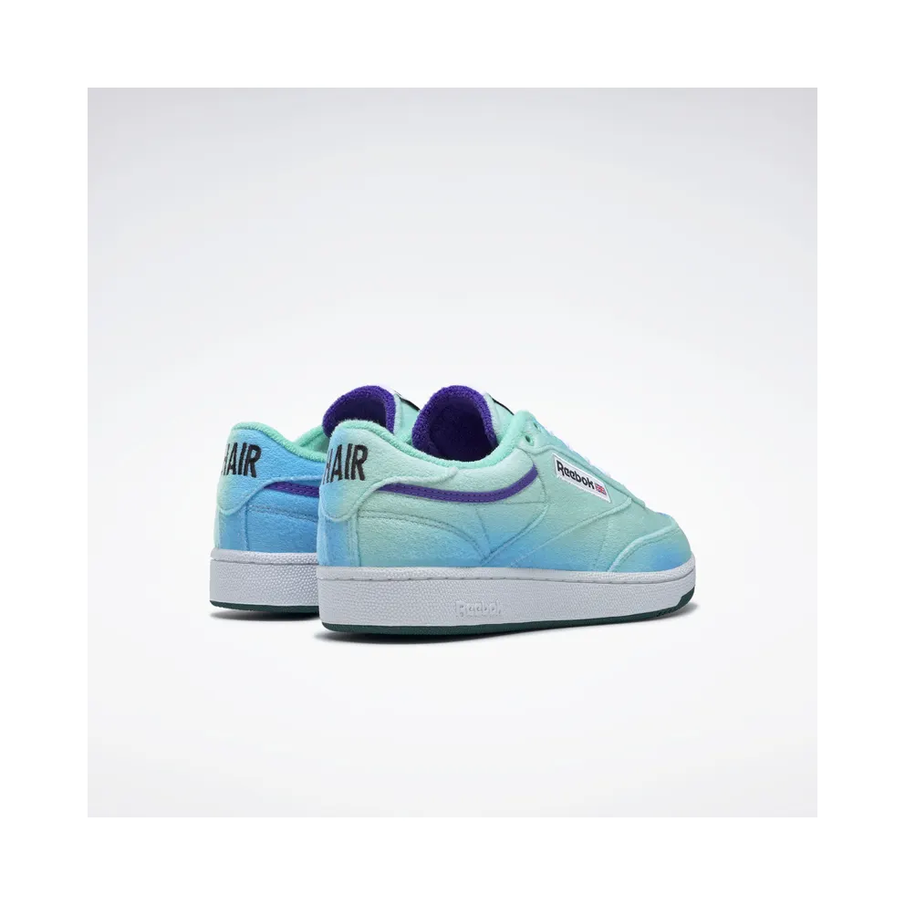 Reebok Daniel Moon Club C 85 Shoes Hint Mint / Forest Green / Solar Purple