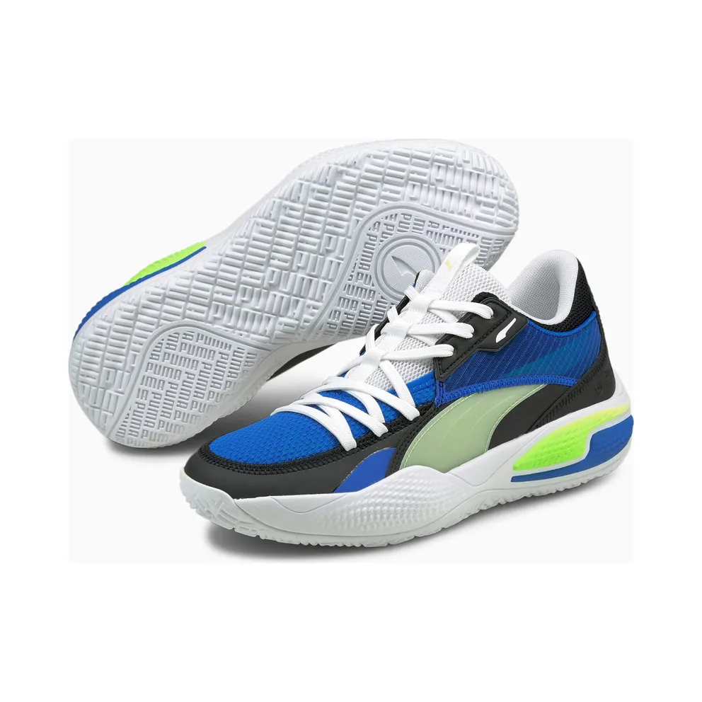 Puma Court Rider I Basketball Shoes Blue/Green (19563401)