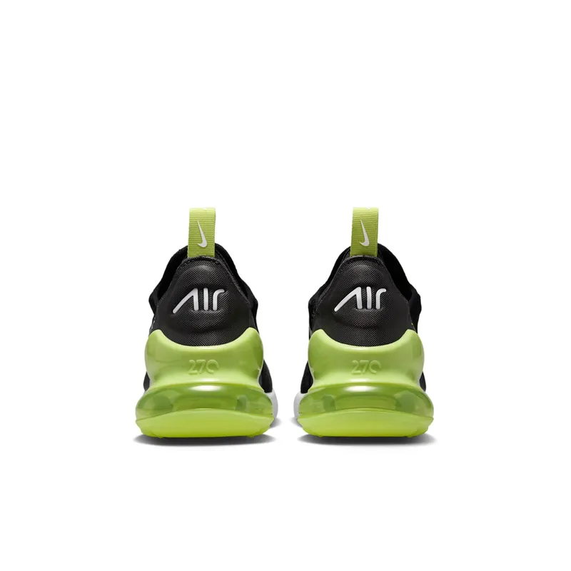 Nike AIR MAX 270 GS “LIGHT LEMON TWIST BLACK ANTHRACITE WHITE (GS)” (943345-704)