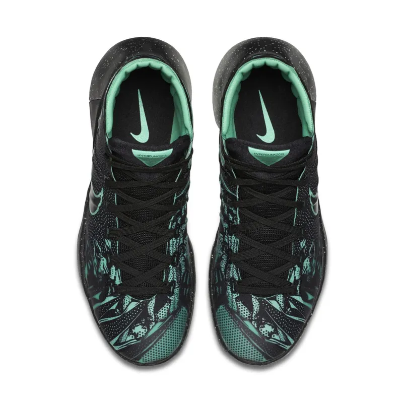 Nike Hyperdunk 2015 Black Green Glow Black/Green Glow-Anthracite (749567-030)