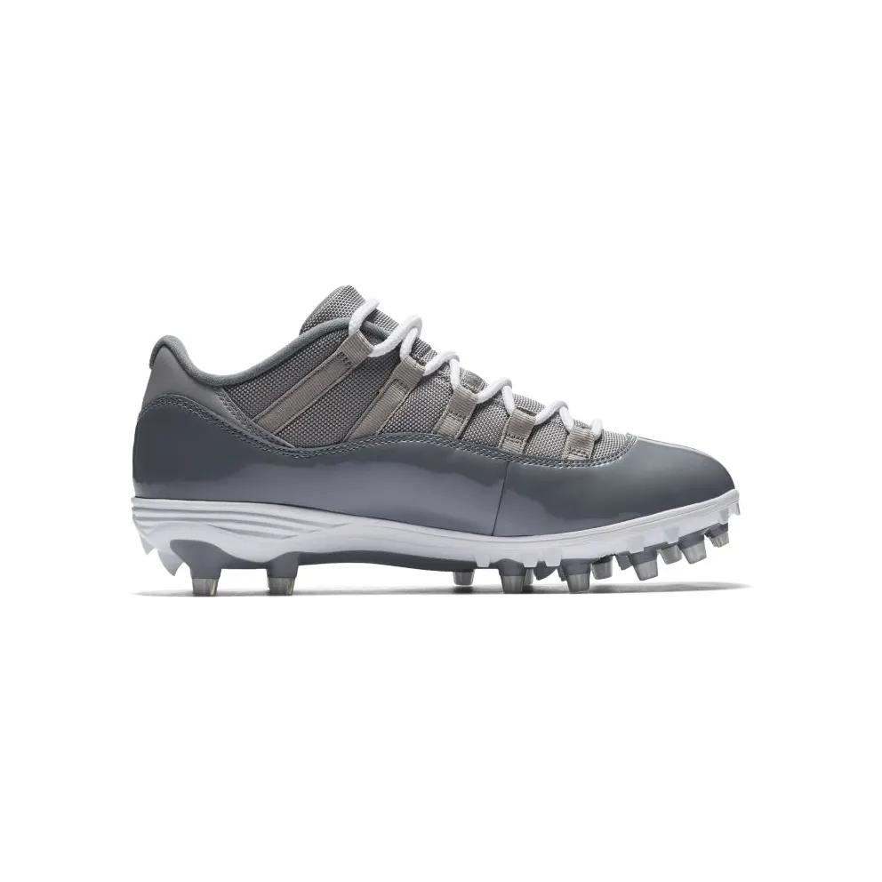 Jordan 11 Retro Low Cleat Cool Grey Medium Grey/White-Cool Grey (AO1560-003)