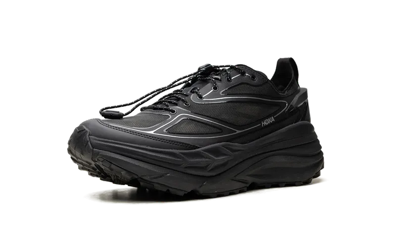 Hoka One Stinson One7 “Black Silver” (1168931-BKSV)