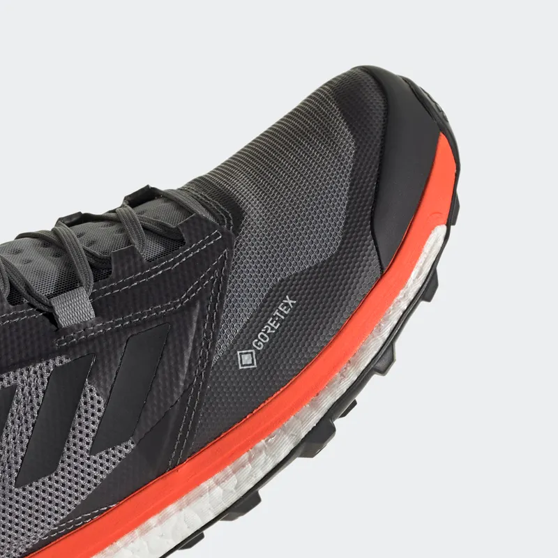adidas Terrex Agravic XT GORE-TEX Trail Running Grey Three / Core Black / Active Orange (EE9570)