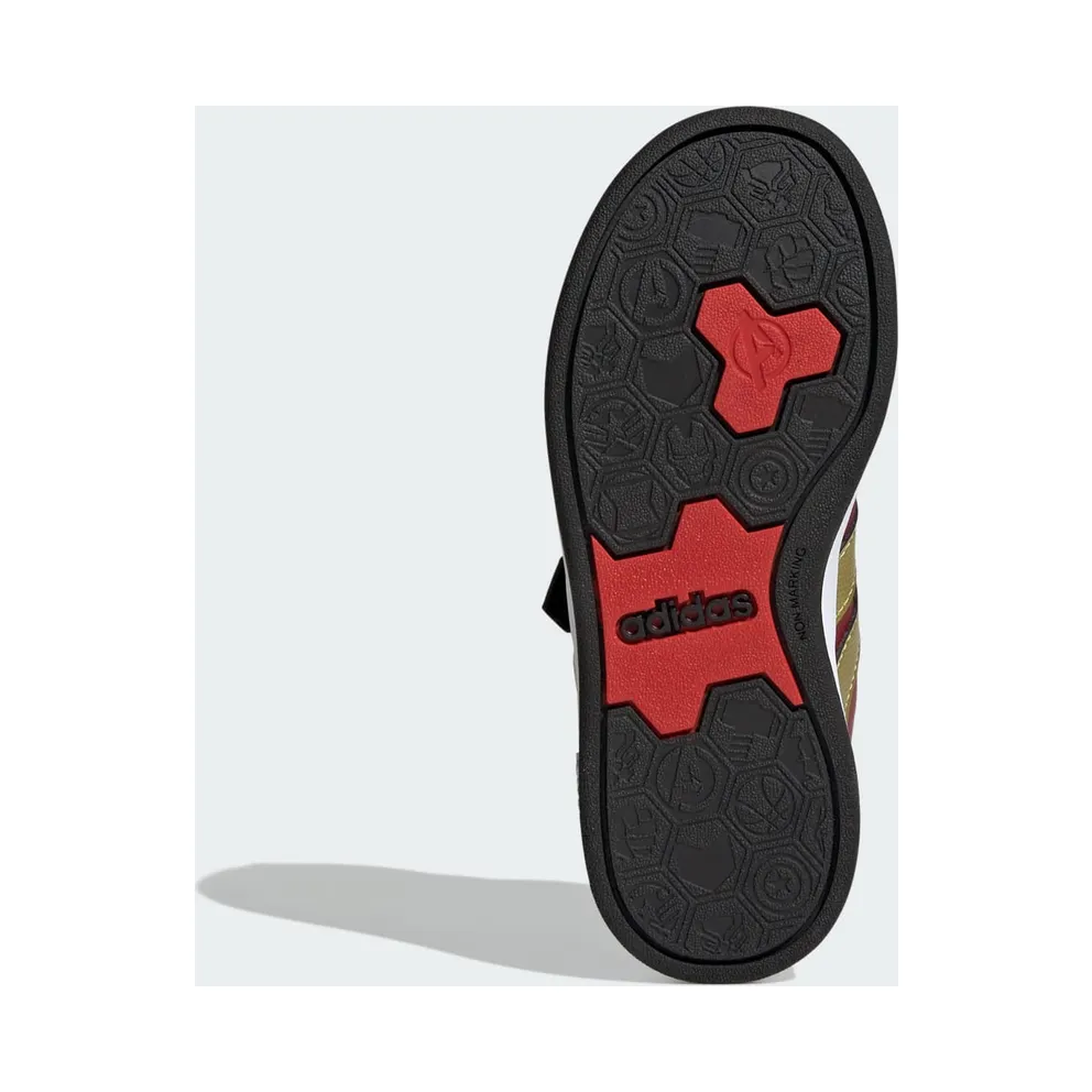 Adidas ADIDAS MARVEL AVENGERS GRAND COURT Shoes KIDS Better Scarlet / Matte Gold / Core Black (HP3614)