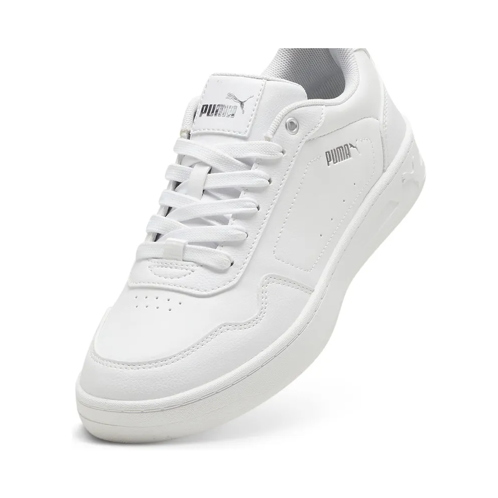 Puma Court Classy “Puma White / Puma Silver” (395021_01)
