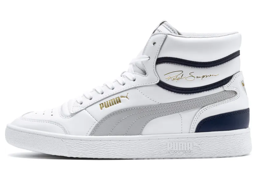 Puma Halfhoge Ralph Sampson Blauw/Grijs/Wit (370847-04)