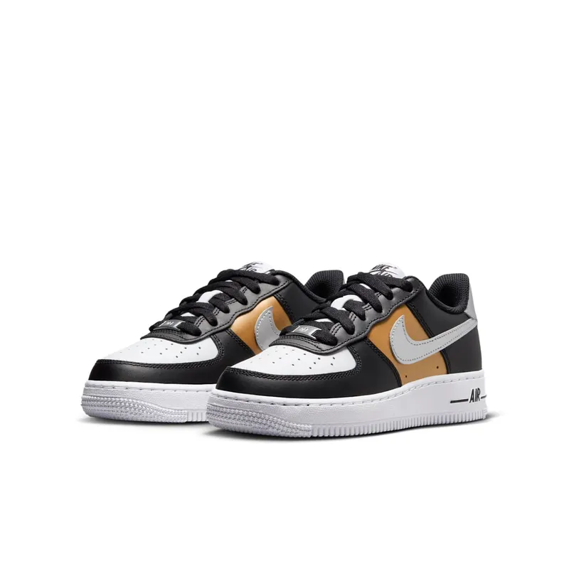 Nike Air Force 1 Low Black Metallic SIlver (HV0937-010)