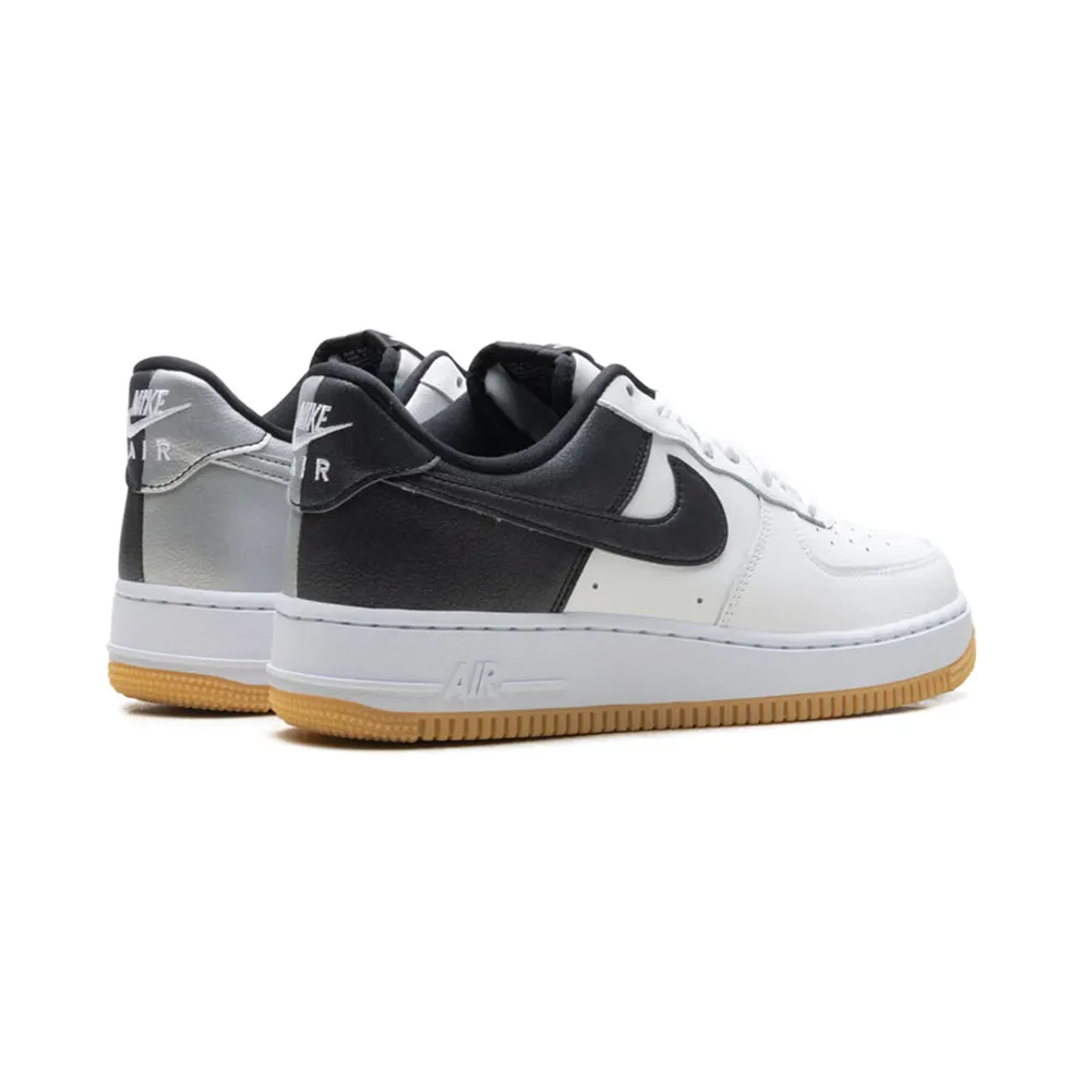 Nike Air Force 1 Low ’07 LV8 “White Black Metallic Silver” (IB6847-100)