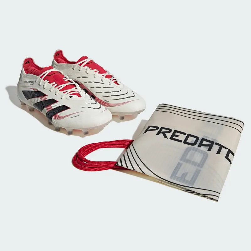 adidas Predator Elite AG Off White Core Black Pure Ruby (JI2082)