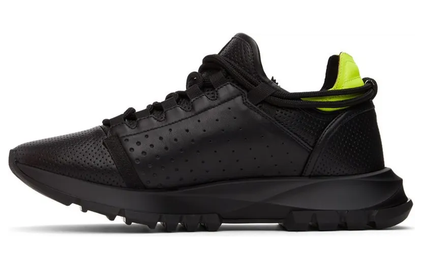 Givenchy Black & Yellow Spectre Zip Sneakers (BH003MH153) (3)