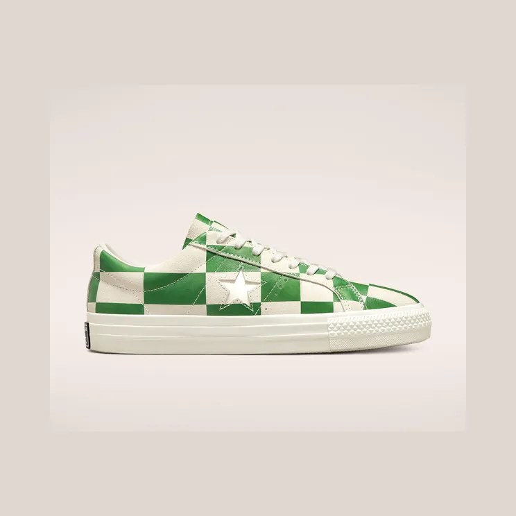 Converse One Star Blocked Wit/medium Green/wit (172353C)