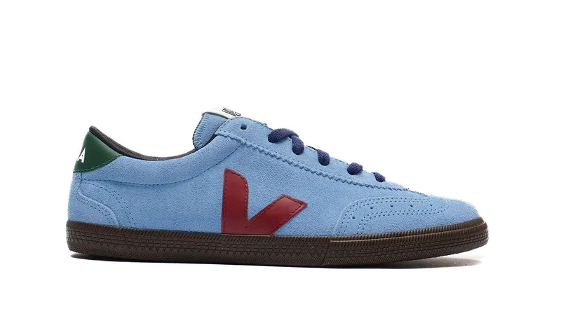 Veja VOLLEY SUEDE AQUA MARSALA EAGLE – “Blau” (VO0303722A)