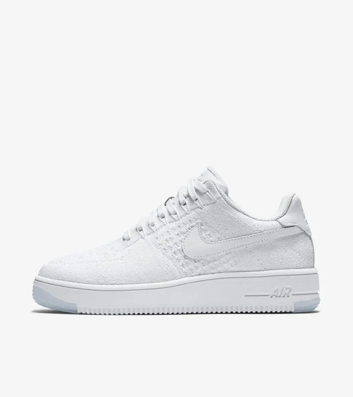 Nike Air Force 1 Low Flyknit Triple White (820256-101)